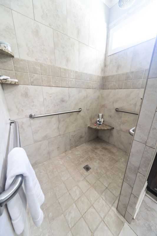 Open Shower Layout