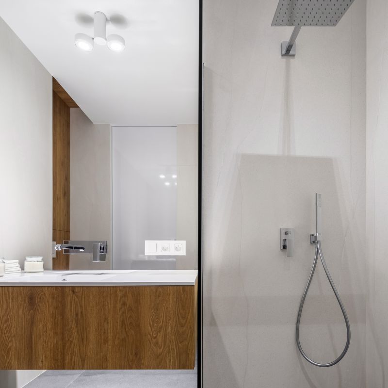 Spacious Bathroom Shower